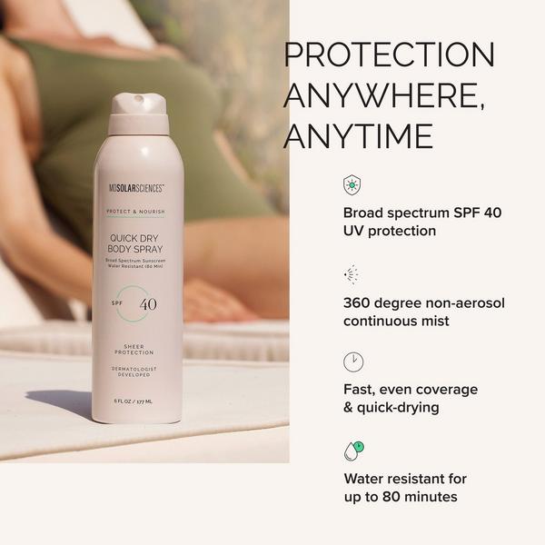 MD Solar Sciences Quick Dry Body Spray SPF 40 #3