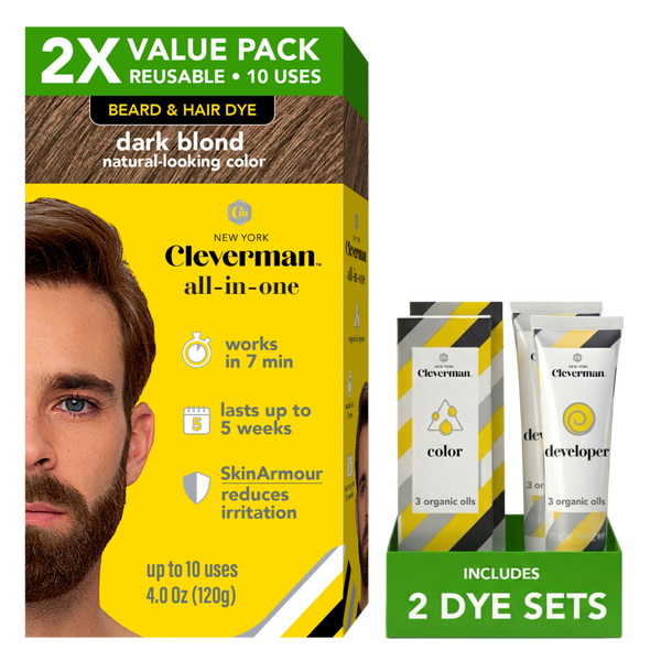 Cleverman Reusable Beard & Hair Dye Kit #1
