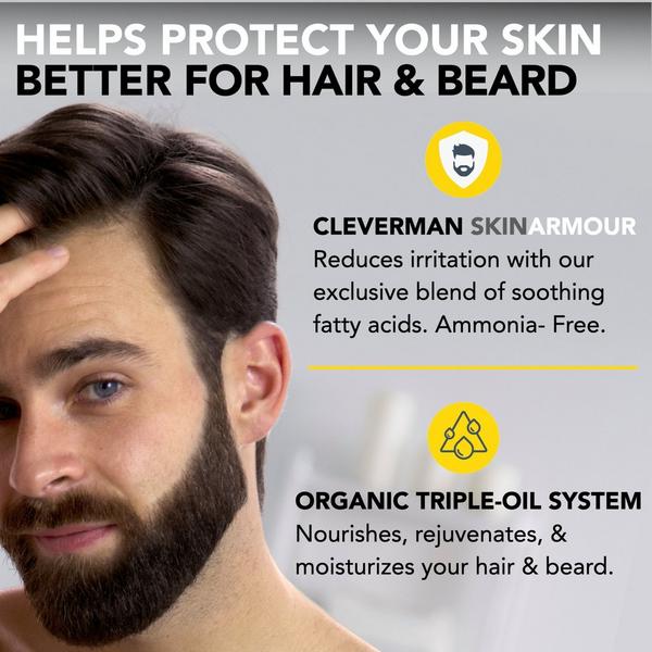 Cleverman Reusable Beard & Hair Dye Kit #7