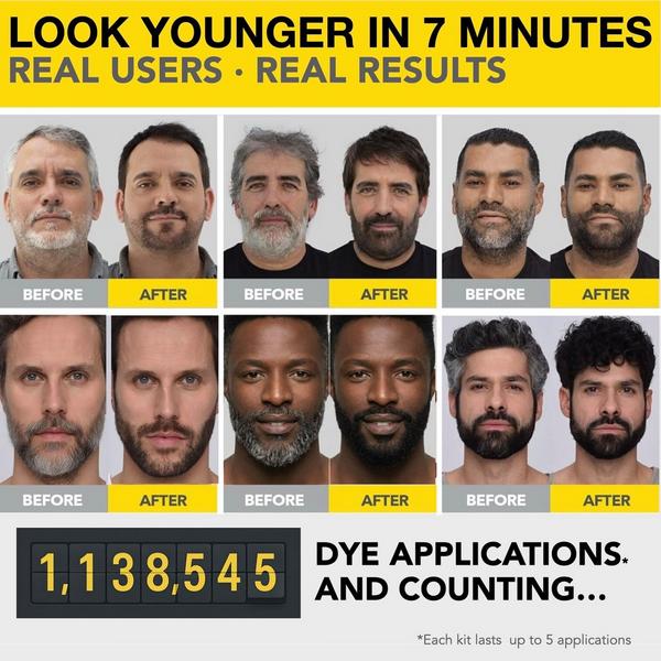 Cleverman Reusable Beard & Hair Dye Kit #4