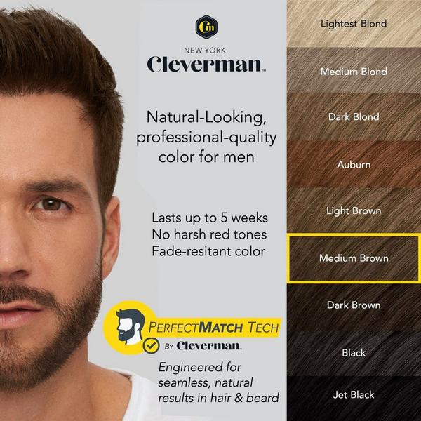 Cleverman Reusable Beard & Hair Dye Kit #5