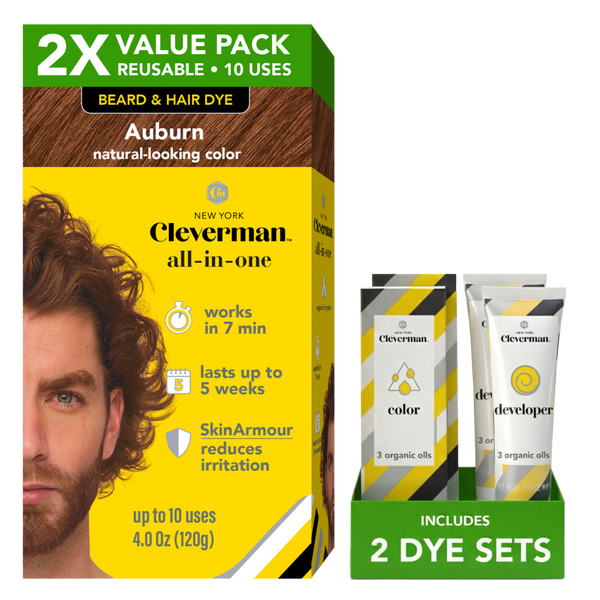 Cleverman Reusable Beard & Hair Dye Kit #1