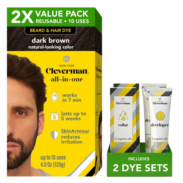 Cleverman Reusable Beard & Hair Dye Kit #1