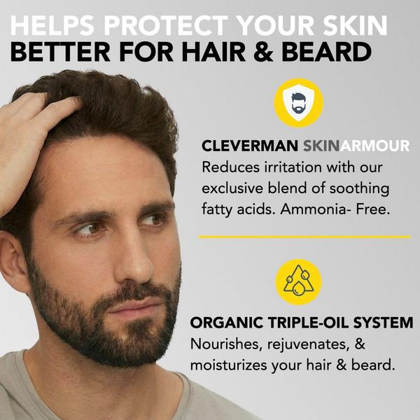 Cleverman Reusable Beard & Hair Dye Kit #7