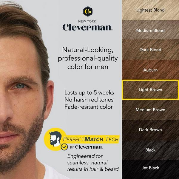 Cleverman 2X Pack Reusable Beard & Hair Dye Kit #5