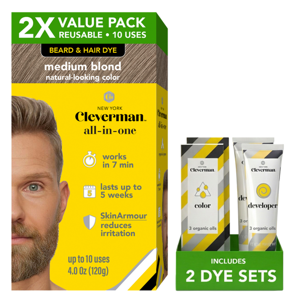 Cleverman Reusable Beard & Hair Dye Kit #1