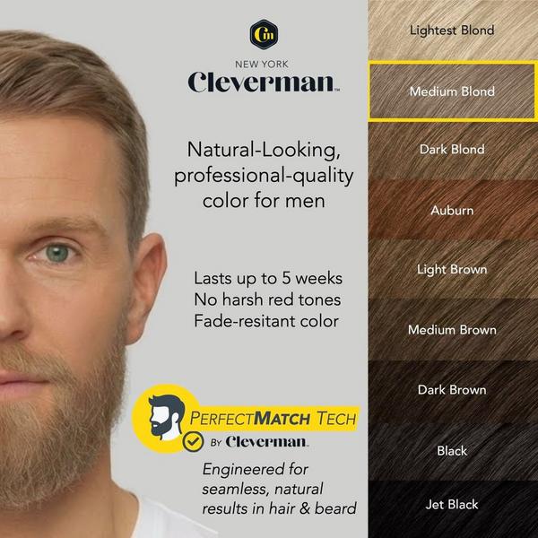 Cleverman Reusable Beard & Hair Dye Kit #5