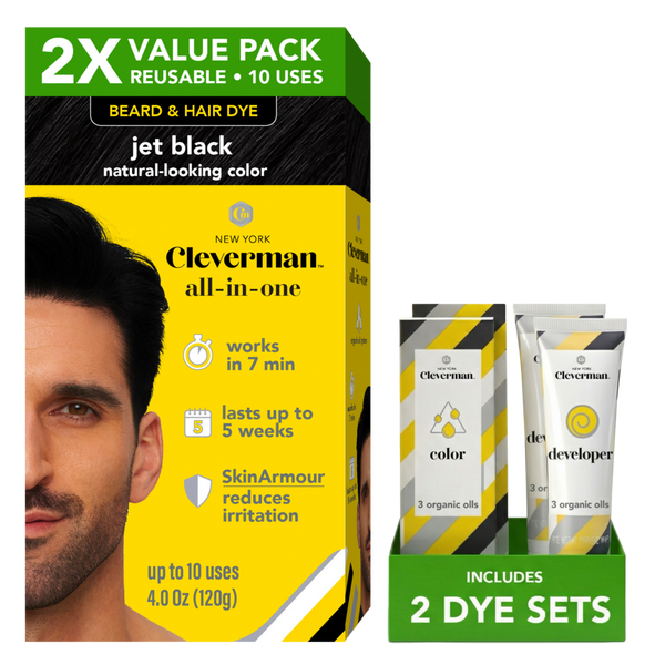 Cleverman Reusable Beard & Hair Dye Kit #1