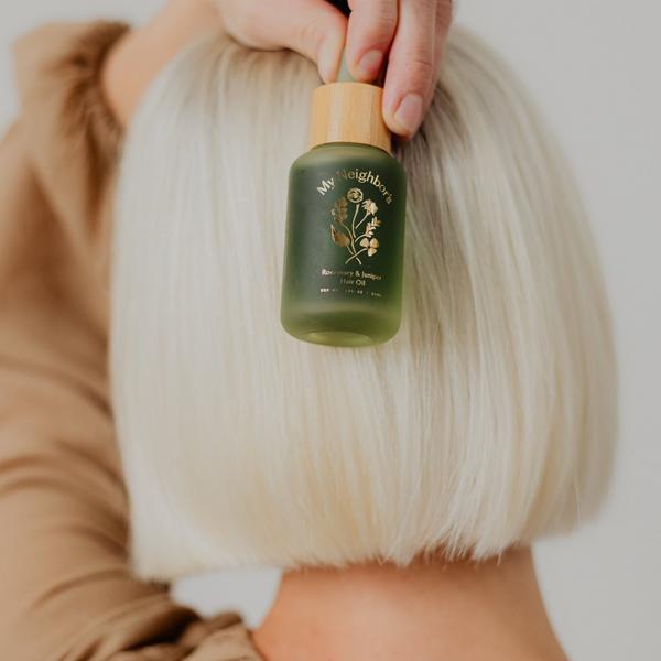 My Neighbor's Tallow Rosemary & Juniper Hair Oil #4