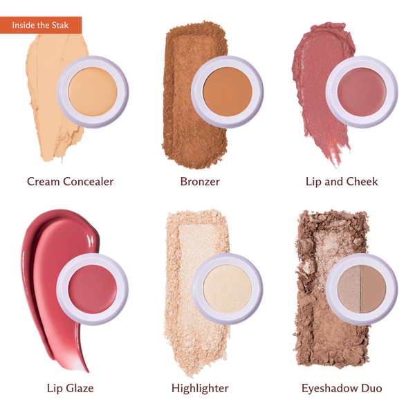 SUBTL. Beauty 7-in-1 Full Face Makeup Stack with Brush Set and Travel Bag #2