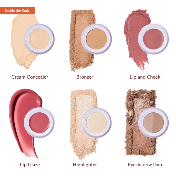 SUBTL. Beauty 7-in-1 Full Face Makeup Stack with Brush Set and Travel Bag #2