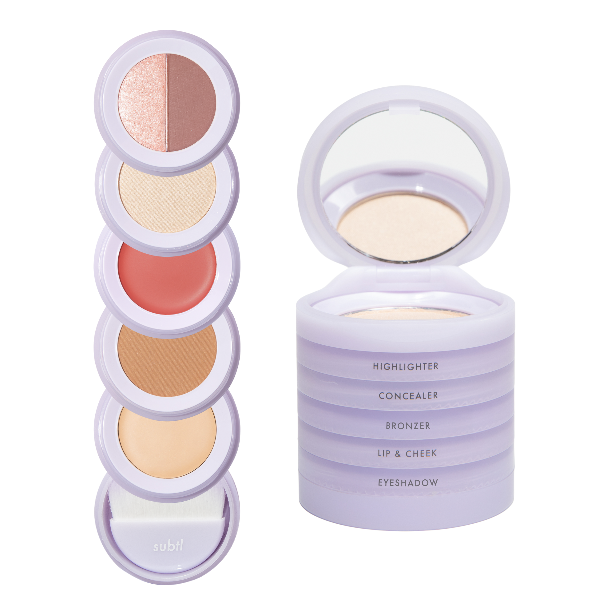 SUBTL. Beauty 5-in-1 Full Face Makeup Stack #1