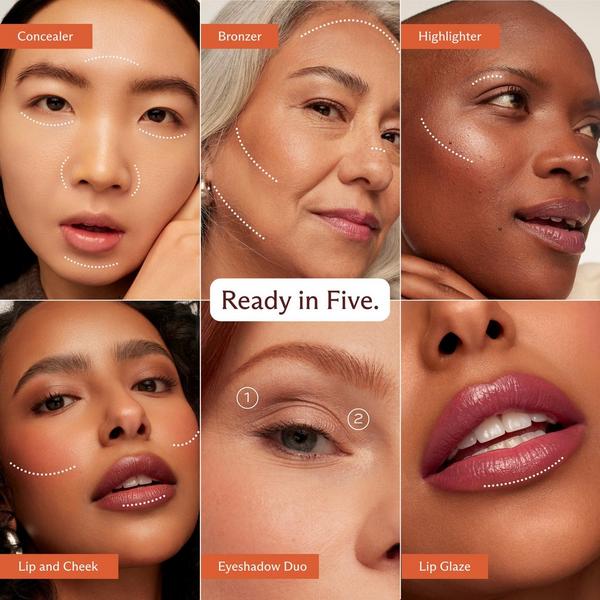 SUBTL. Beauty 7-in-1 Full Face Makeup Stack with Brush Set and Travel Bag #8