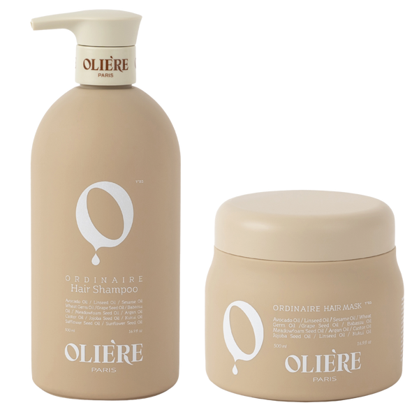 Oliere Paris Ordinaire Nourishing Hydrating Shampoo & Repair Mask Duo #1
