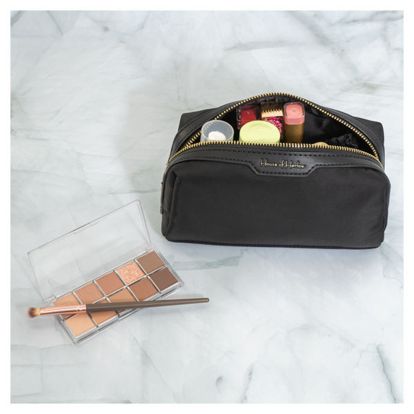 House of Harlow 1960 The Twill Nylon Cosmetic Pouch #2