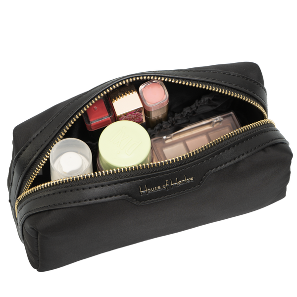 House of Harlow 1960 The Twill Nylon Cosmetic Pouch #3