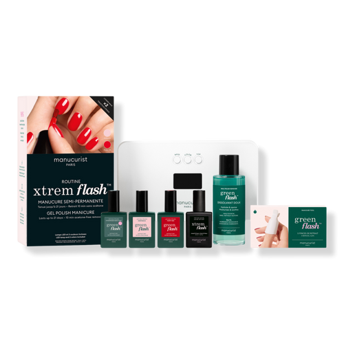 Manucurist - Xtrem Flash Gel Nail Polish Kit with LED Lamp and Gel