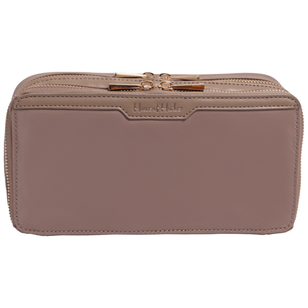 House of Harlow 1960 The Twill Nylon Cosmetic Organizer #1