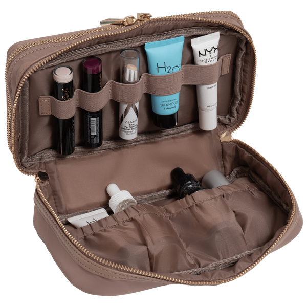 House of Harlow 1960 The Twill Nylon Cosmetic Organizer #4