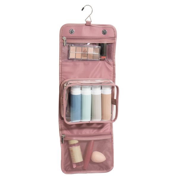 House of Harlow 1960 The Twill Nylon Multi-Compartment Hanging Toiletry Case #2