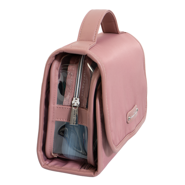 House of Harlow 1960 The Twill Nylon Multi-Compartment Hanging Toiletry Case #6