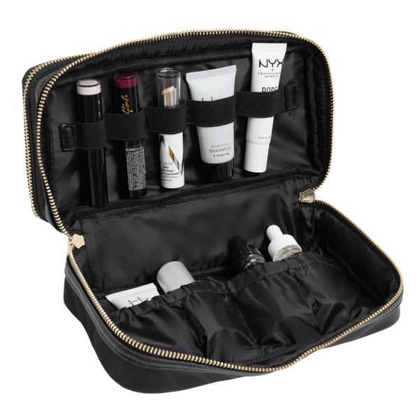 House of Harlow 1960 The Twill Nylon Cosmetic Organizer #3