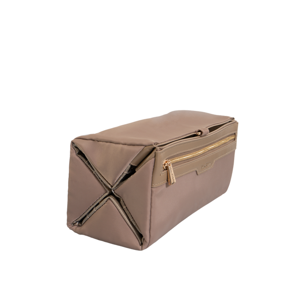 House of Harlow 1960 The Twill Nylon Double Compartment Hanging Toiletry Case #5