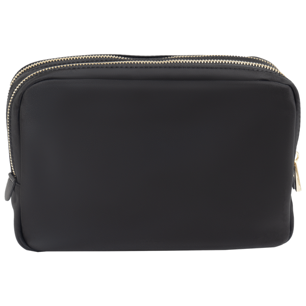 House of Harlow 1960 The Twill Nylon Double Compartment Cosmetic Bag #5