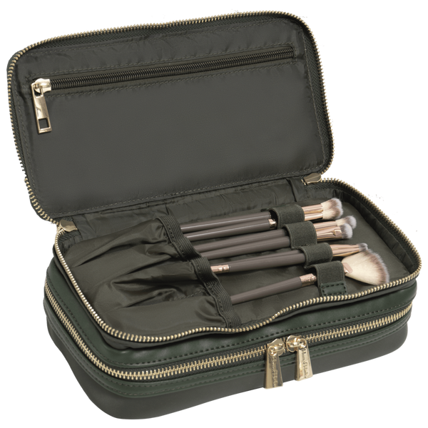 House of Harlow 1960 The Twill Nylon Cosmetic Organizer #4