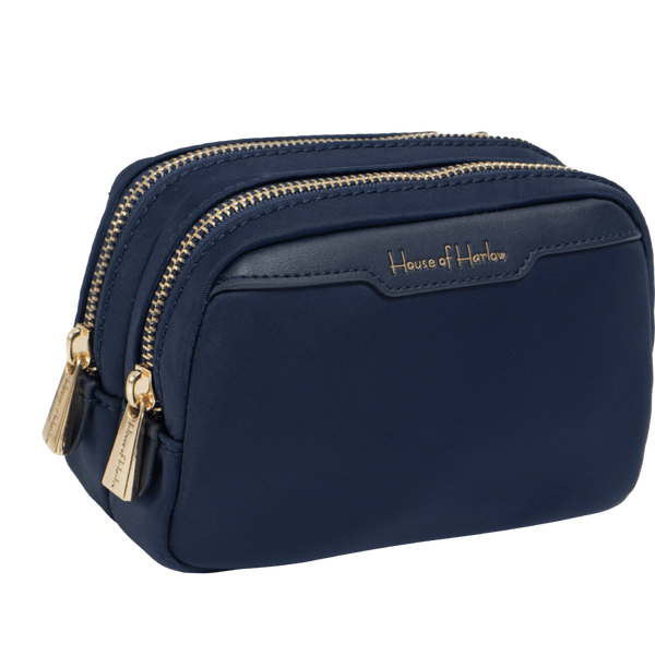 House of Harlow 1960 The Twill Nylon Tech Accessory Pouch #1