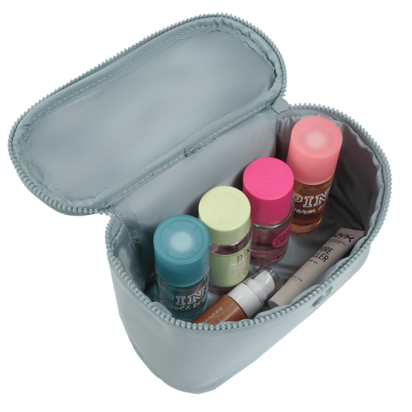 Joan & David The Tonal Sport Nylon 4-Piece Clear Cosmetic Bag Set #6