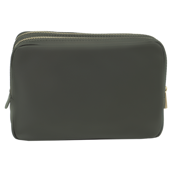 House of Harlow 1960 The Twill Nylon Double Compartment Cosmetic Bag #5