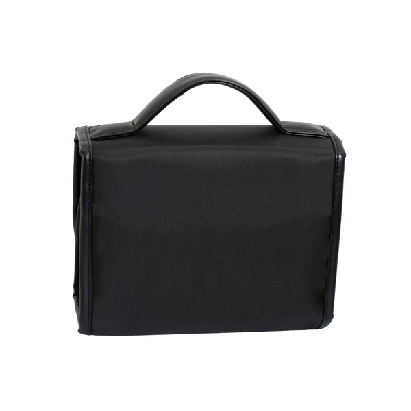 House of Harlow 1960 The Twill Nylon Double Compartment Hanging Toiletry Case #4
