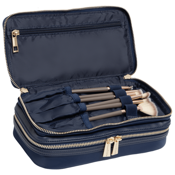 House of Harlow 1960 The Twill Nylon Cosmetic Organizer #3