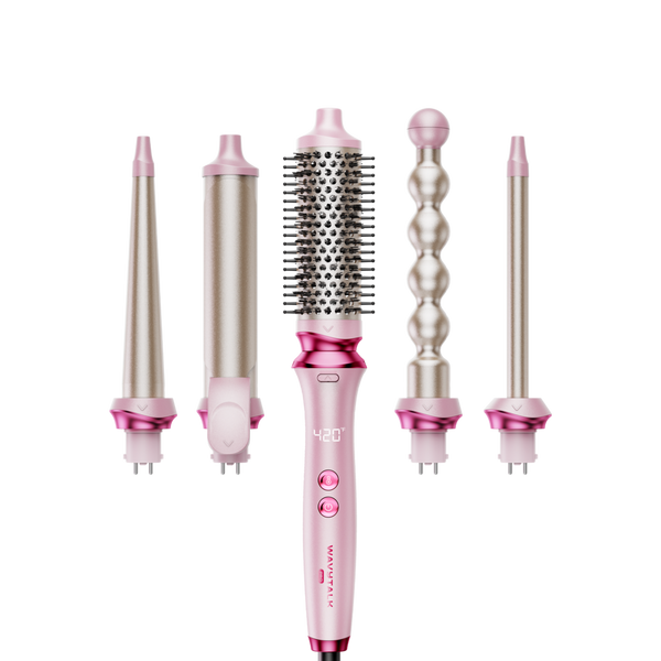 Wavytalk Heatwave Pro 5-in-1 Curling Wand Set #1