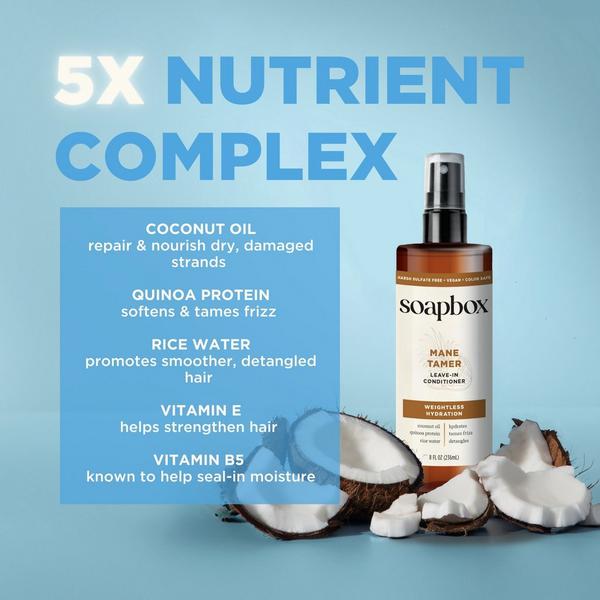 Soapbox Coconut & Shea Deep Moisture Haircare Essentials #8