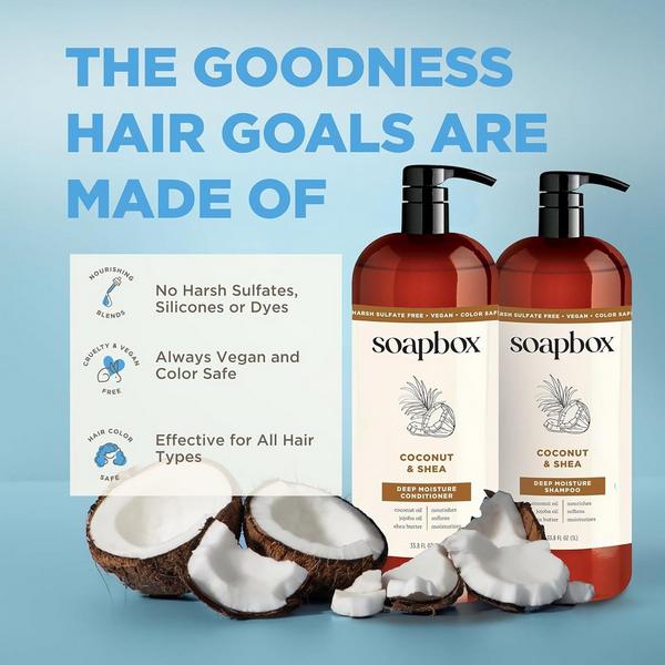 Soapbox Coconut Shampoo & Conditioner Duo #2