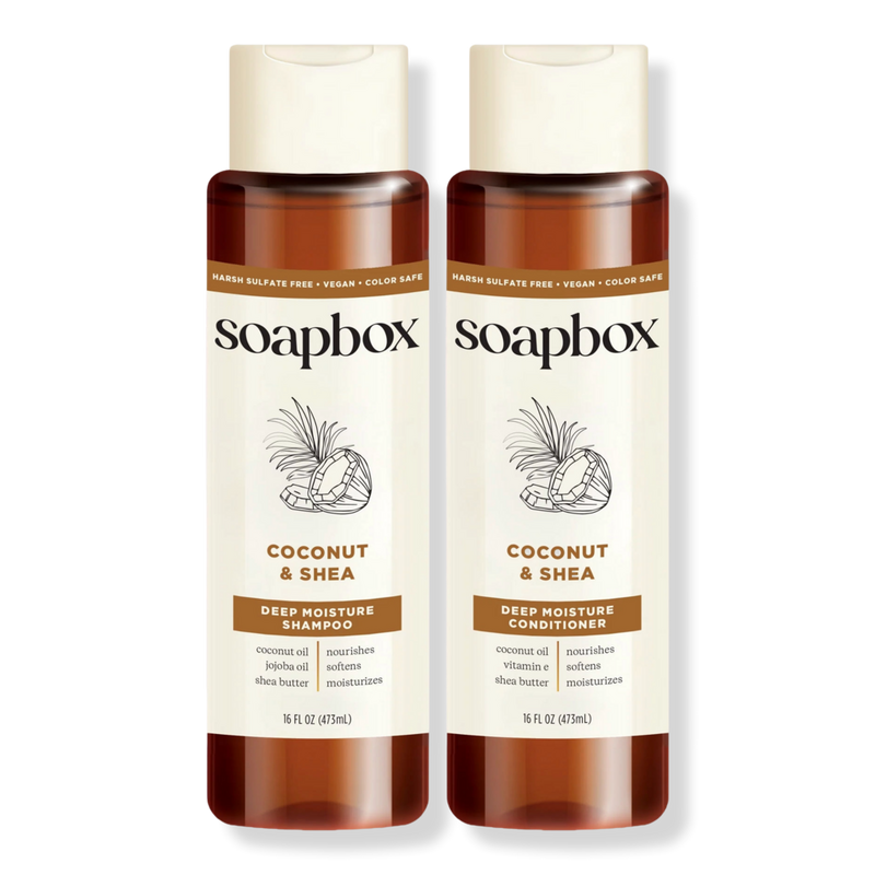 Soapbox - 16 oz Coconut Shampoo & Conditioner Duo | Ulta Beauty
