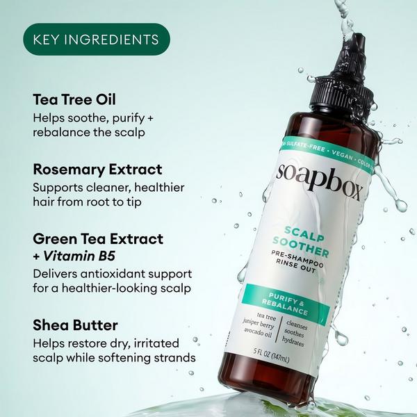 Soapbox Tea Tree & Mint Scalp Balancing Haircare Essentials #8