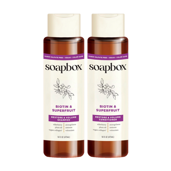 Soapbox Biotin Shampoo & Conditioner Duo #1