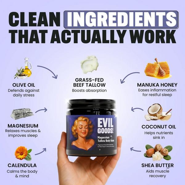 Evil Goods Deep Sleep Magnesium Tallow Balm #2