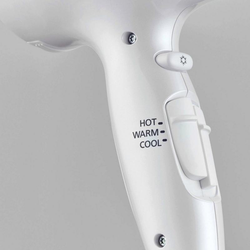 Panasonic - White Nanoe Hair Dryer with Oscillating Quick-Dry