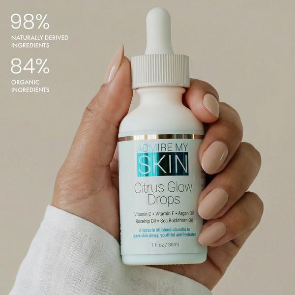Admire My Skin Citrus Glow Drops Vitamin C Facial Oil #2