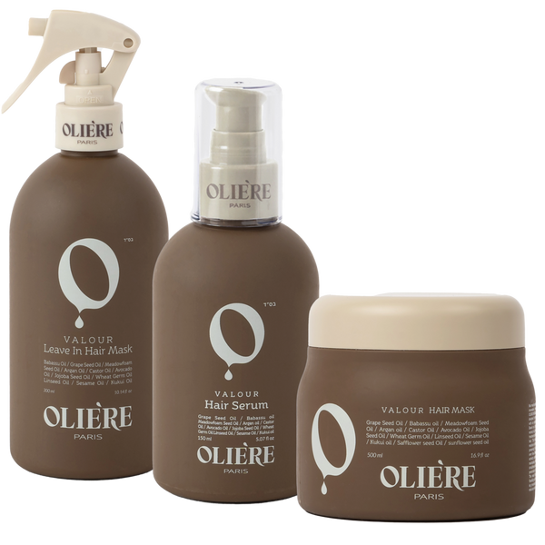 Oliere Paris Valour Repair & Shine Hair Care Trio #1