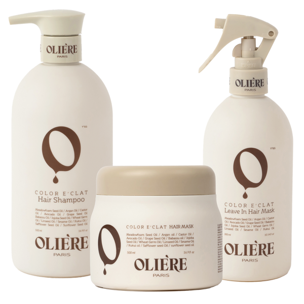 Oliere Paris Color Éclat Essential Color-Care Hair Care Trio #1