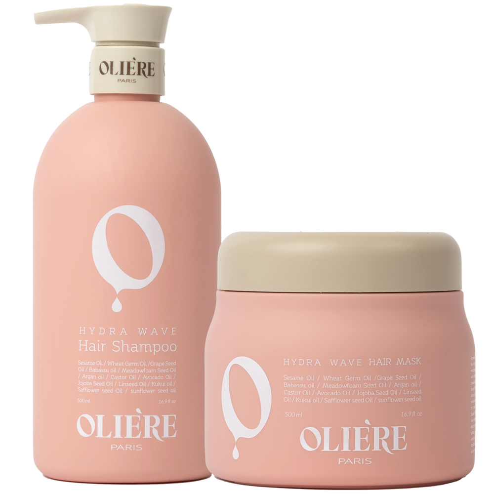 Oliere Paris Hydra Wave Curl-Defining Hydrating Hair Care Duo