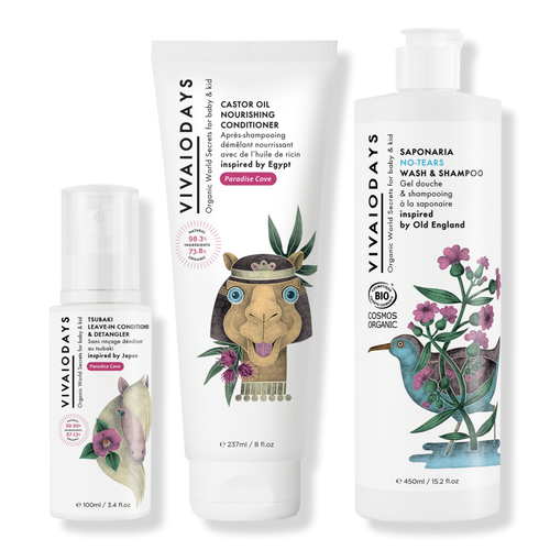 Natural Hair Care Bundle for Kids