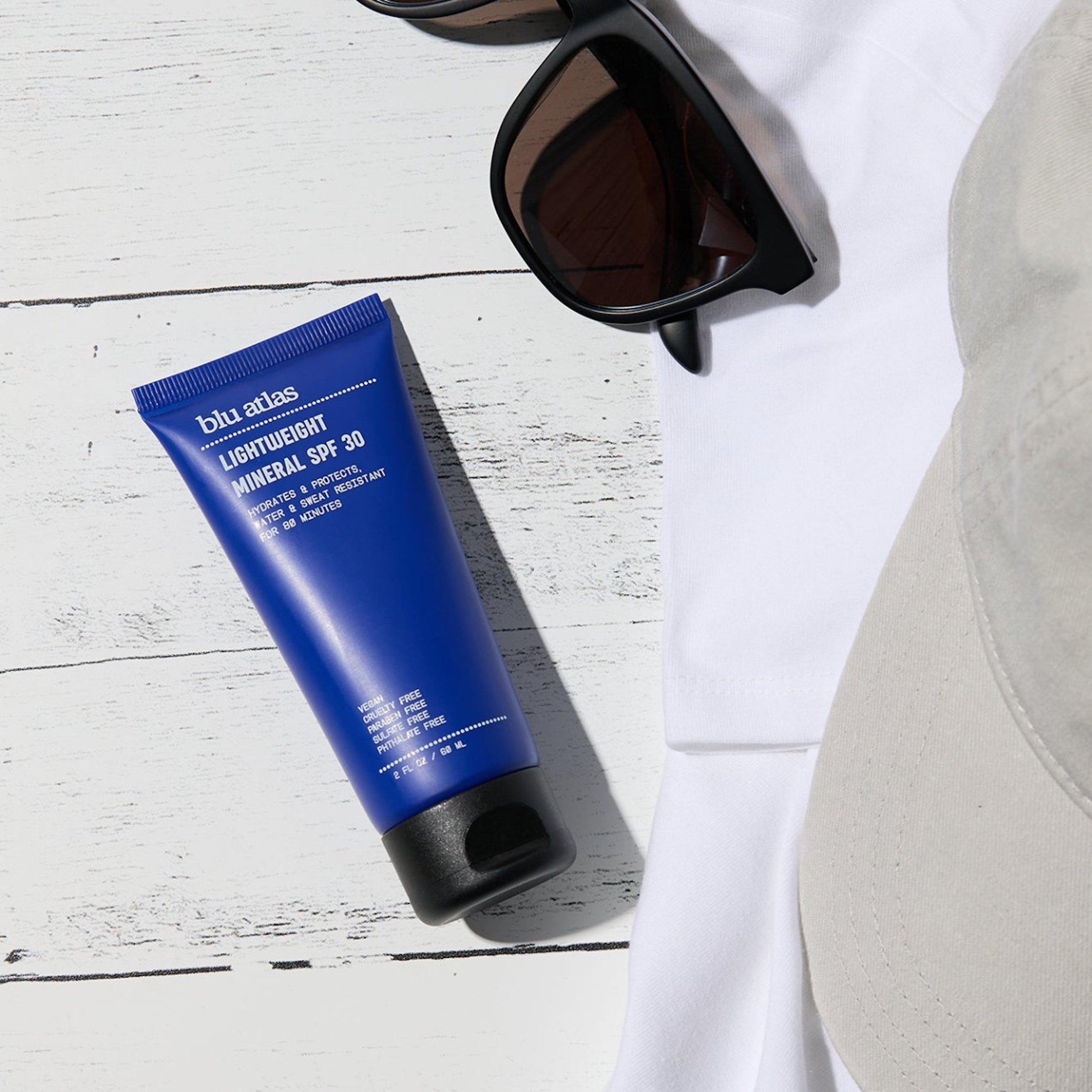 Лёгкий минеральный солнцезащитный крем Blu Atlas SPF 30 — фото 4