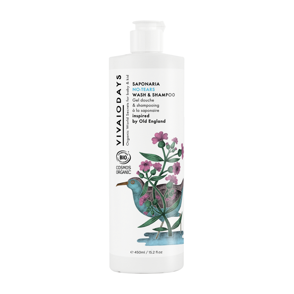 VIVAIODAYS Saponaria No-Tears Wash & Shampoo