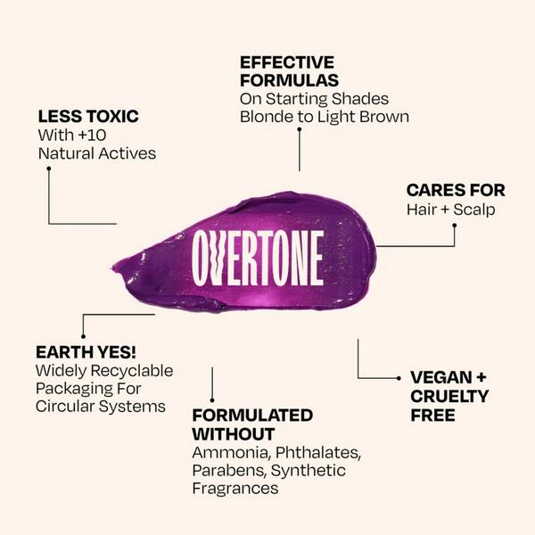 Overtone Semi Permanent Color-Depositing Deep Conditioning Mask #7